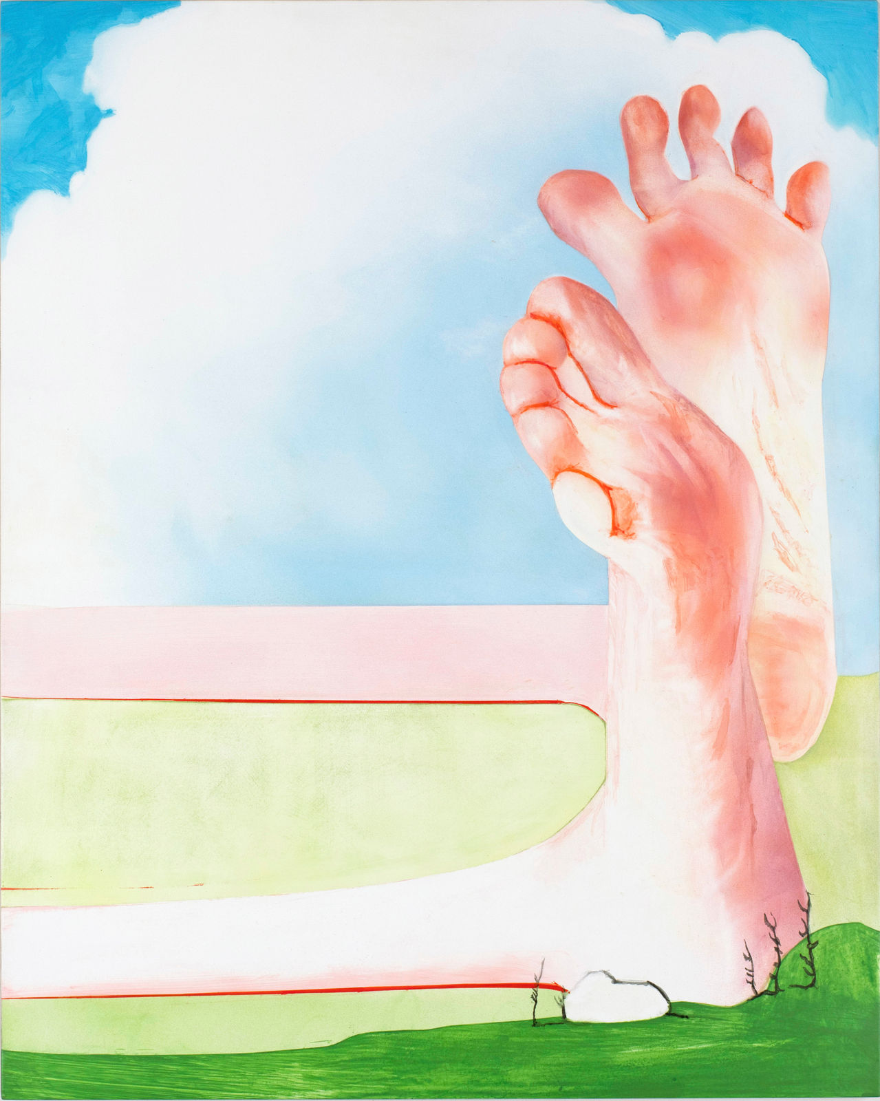 Robert Feintuch, Weeds Stone Callous, 2020