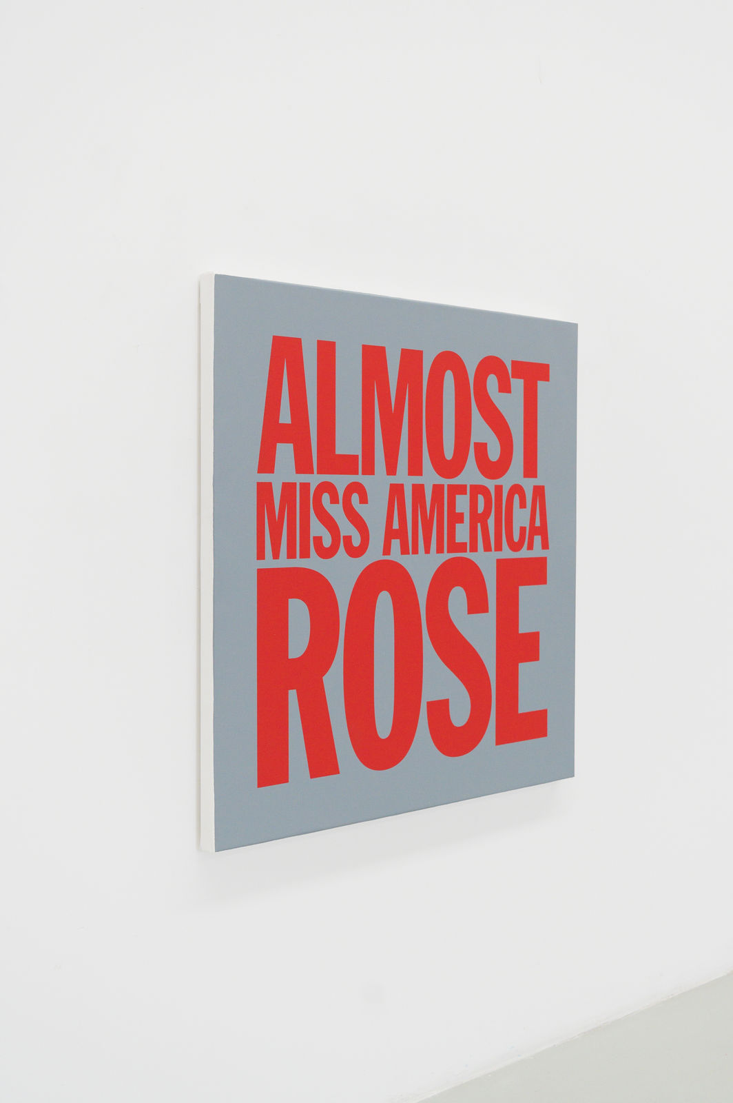 John Giorno, ALMOST MISS AMERICA ROSE, 2017-2023