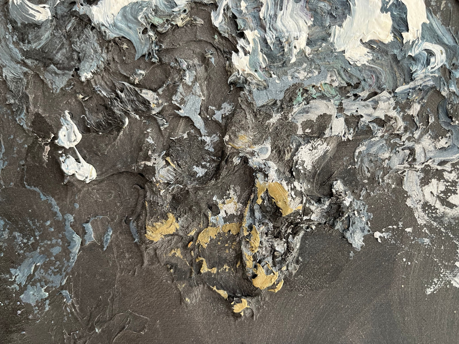 Maggi Hambling, Working, 2021