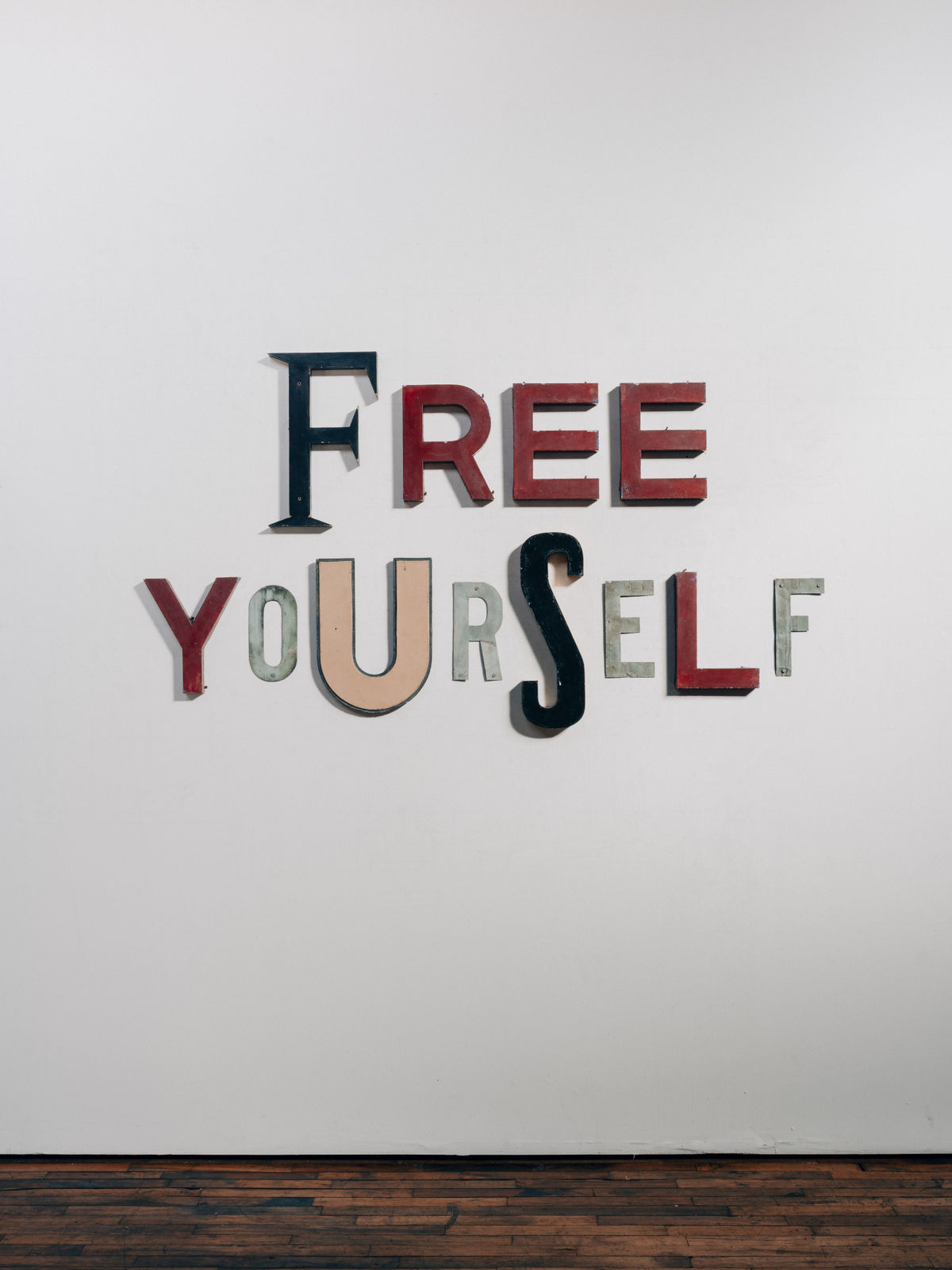 Jack Pierson, FREE YOURSELF, 2019