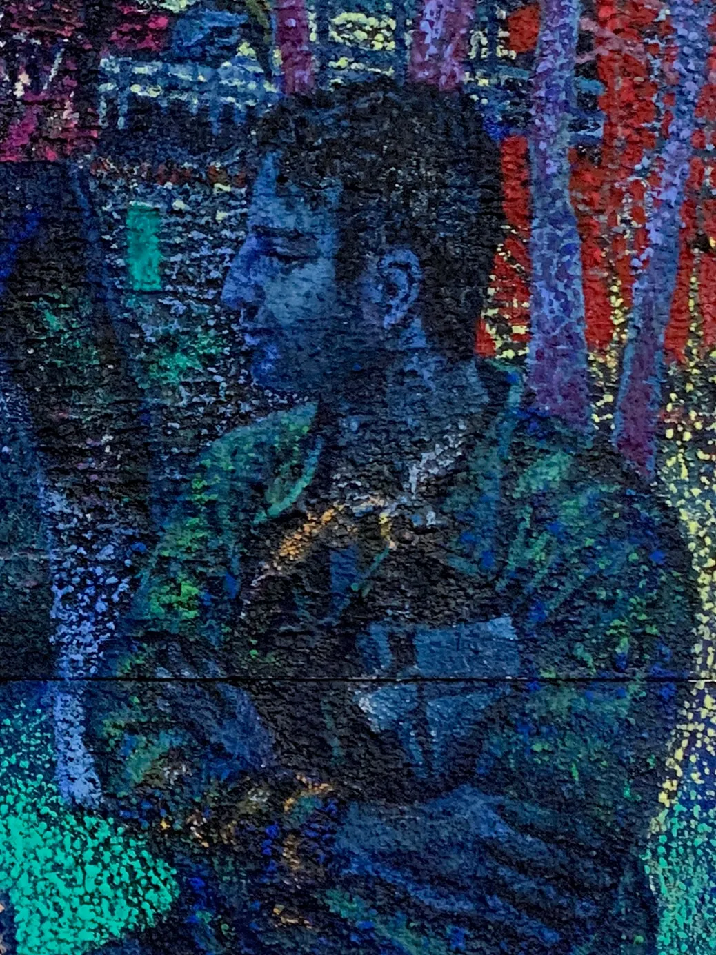 Gabriele Napoli, Night doesn't fall, 2024