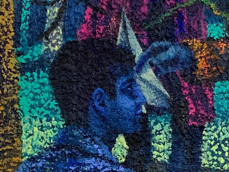 Gabriele Napoli, Footstep on moonlight, 2024