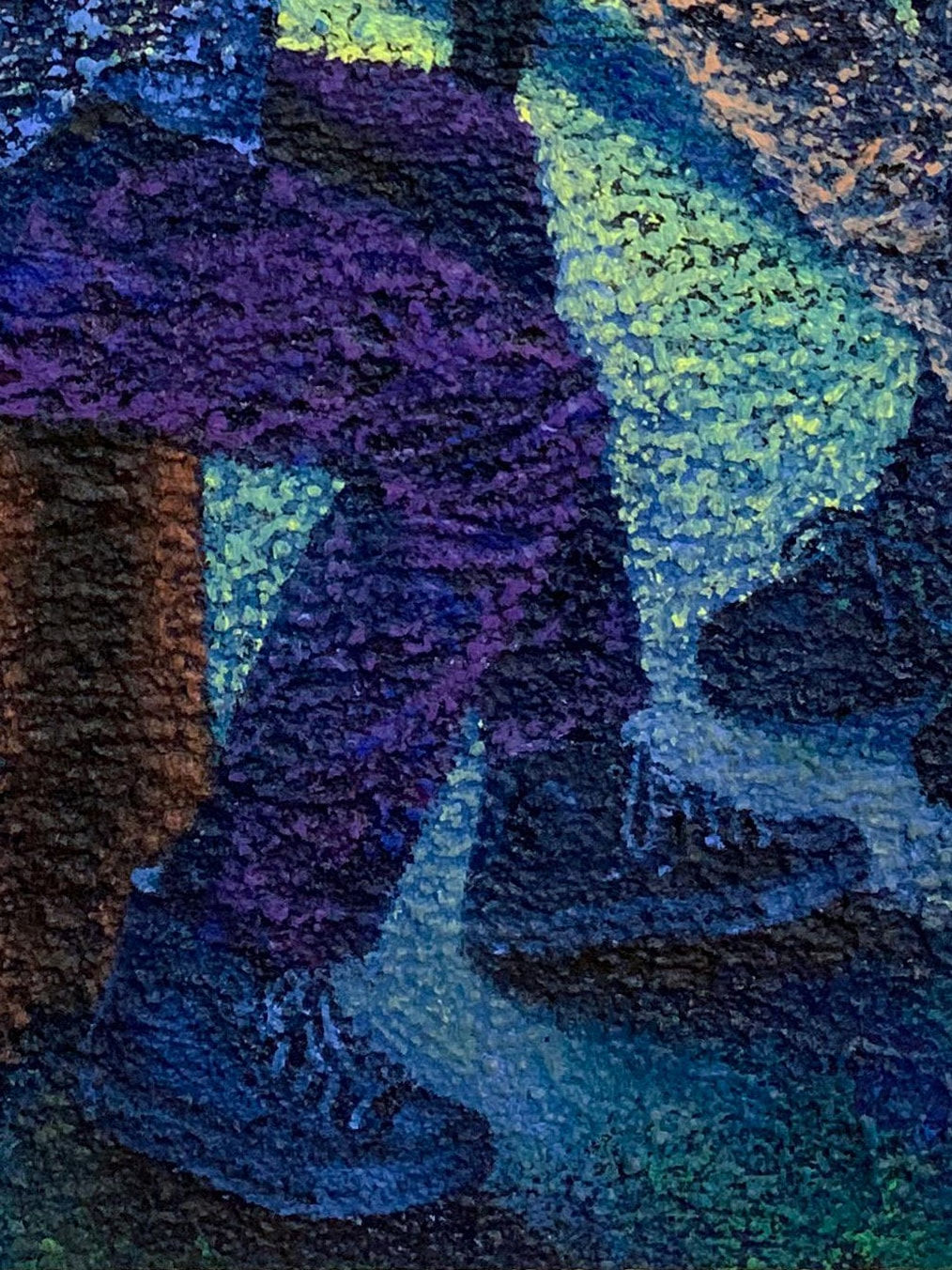 Gabriele Napoli, Footstep on moonlight, 2024