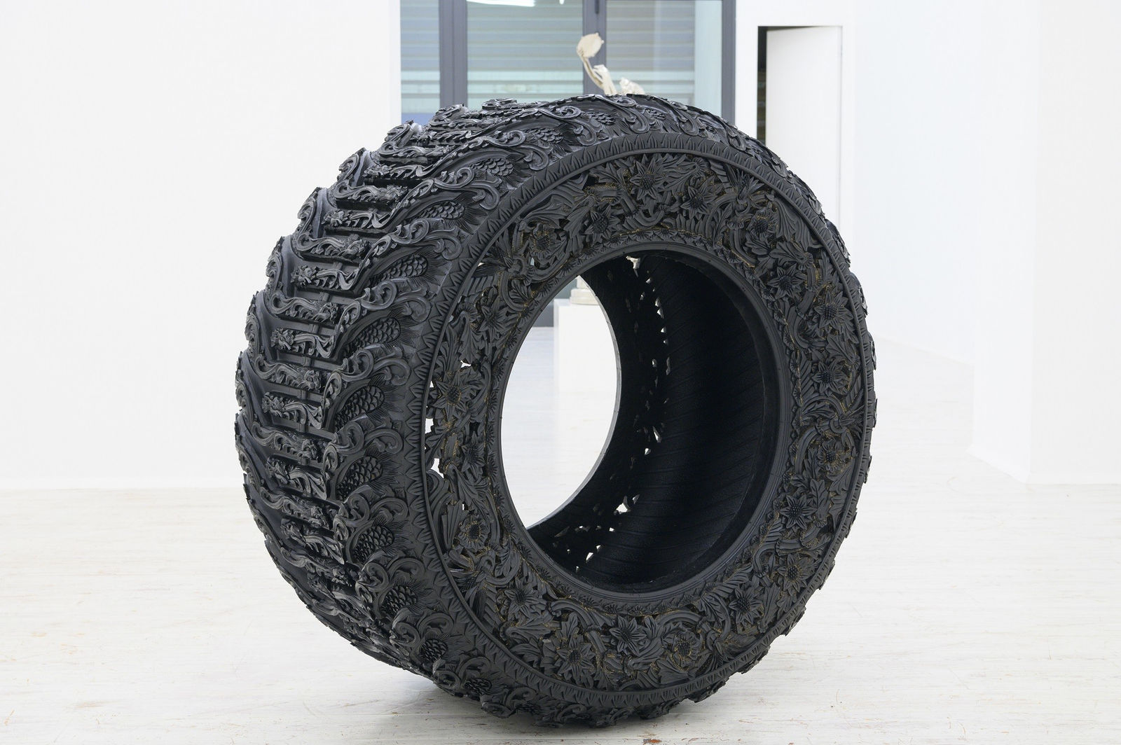 Wim Delvoye, Untitled (Flotation Tyre), 2020