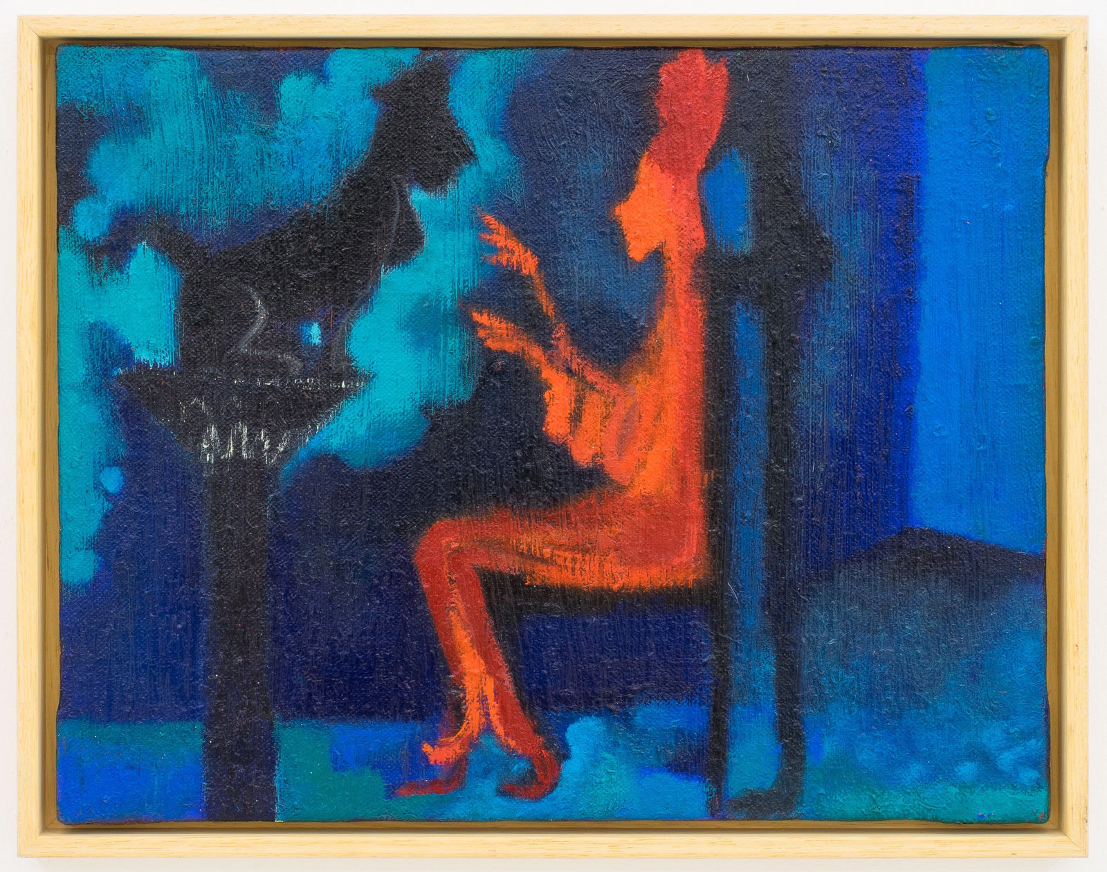 Marco Cingolani, Edipo e la sfinge, 1998