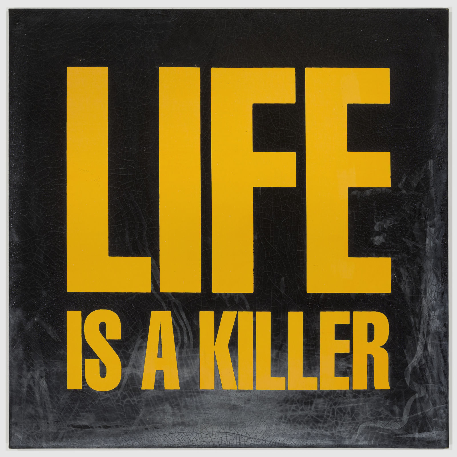 John Giorno, LIFE IS A KILLER, 1989