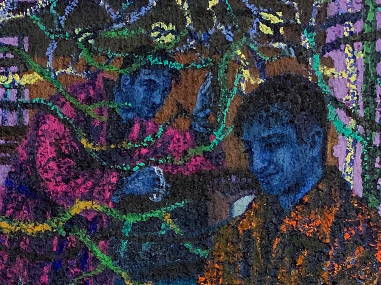 Gabriele Napoli, Footstep on moonlight, 2024