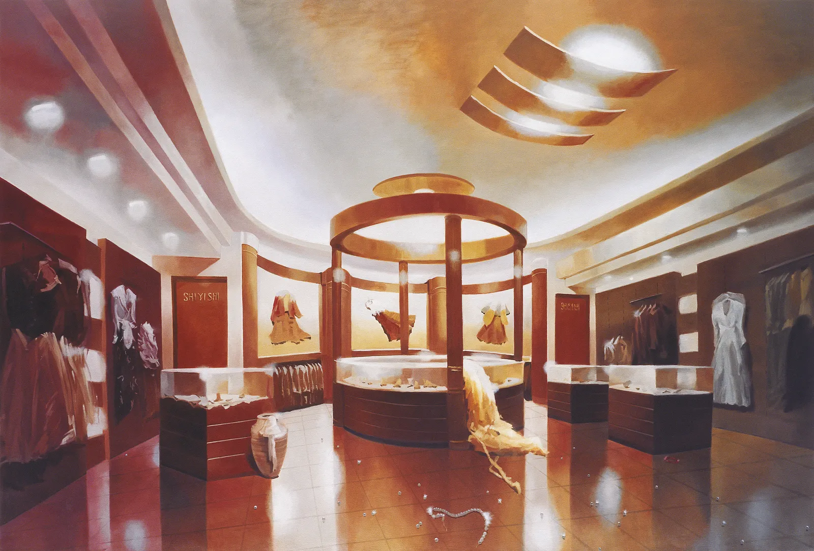 Xie Nanxing, White Asses, 2011