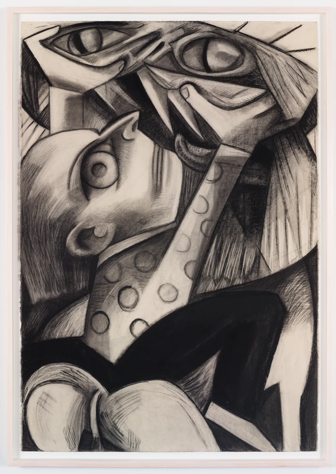 Dana Schutz, Charcoal drawings , 2015