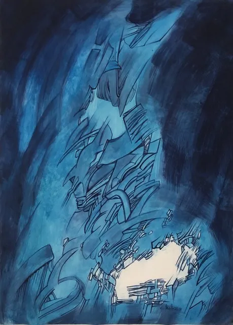 César Leal Jimenez, Abstract No. 10, 2018