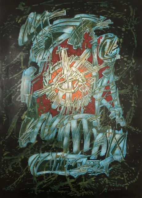 César Leal Jimenez, Abstract No. 12, 2018