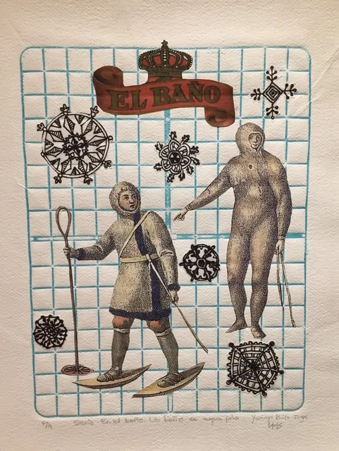 Yamilys Brito Jorge, Un Bano De Aqua Fria (The Cold Water Bath), 2017