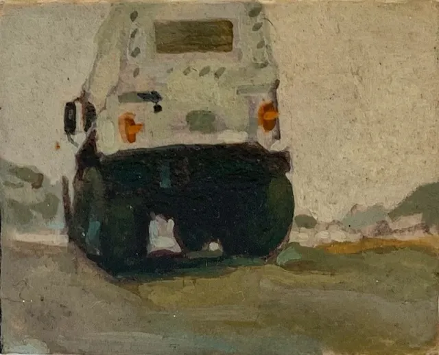 Danco Robert Duportai Garcia, Untitled (White Truck), 2020