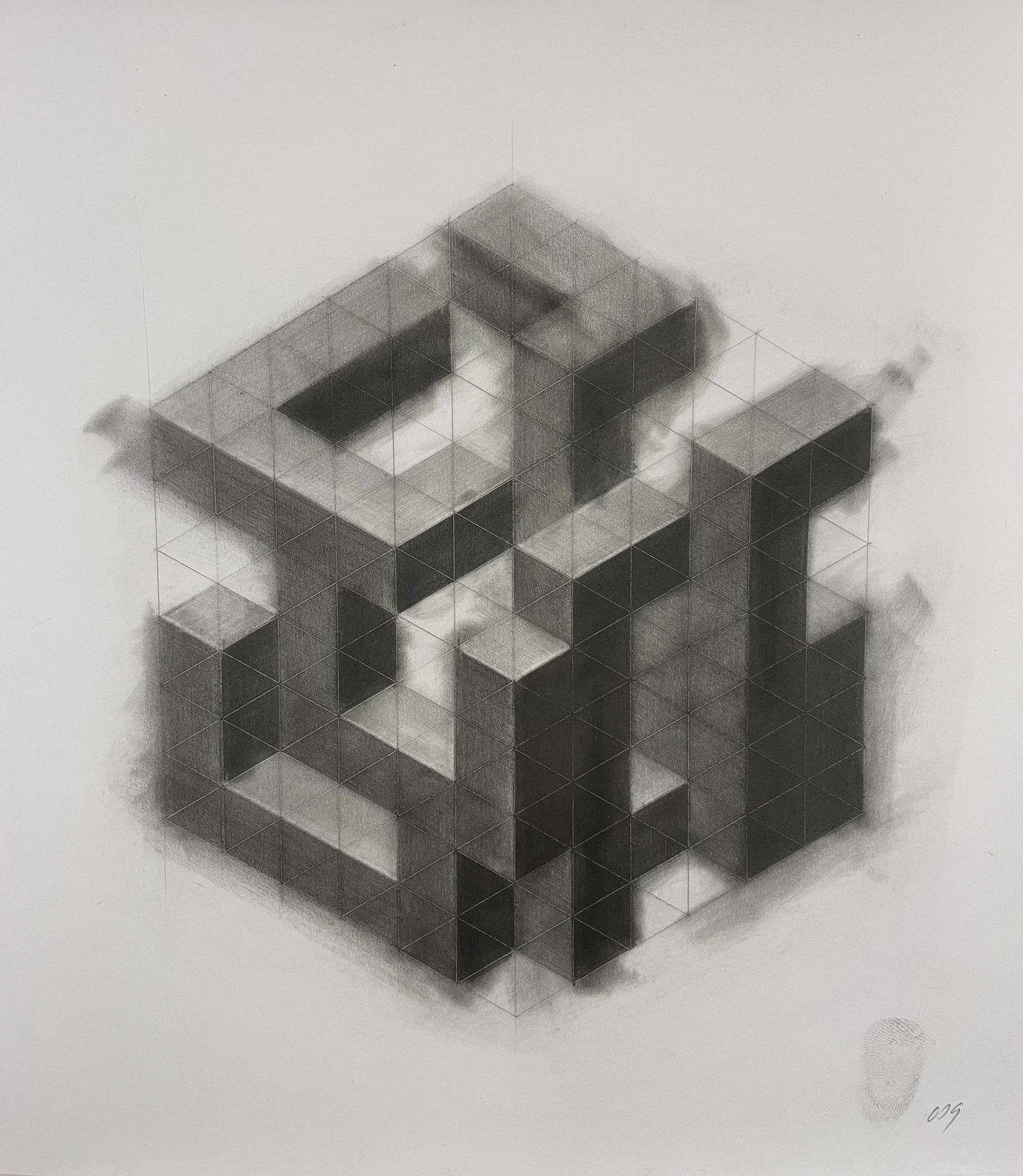 Roger Toledo, Perspectiva 009 (Study), 2024