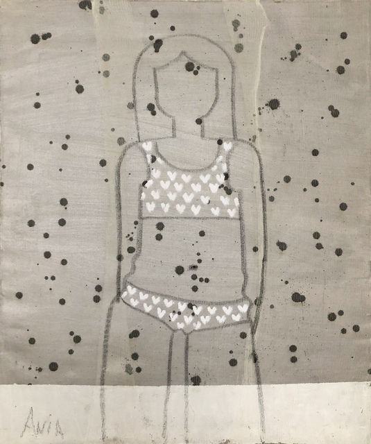 Ania Gonzalez, Bather Series No. 26 (Silver), 2018