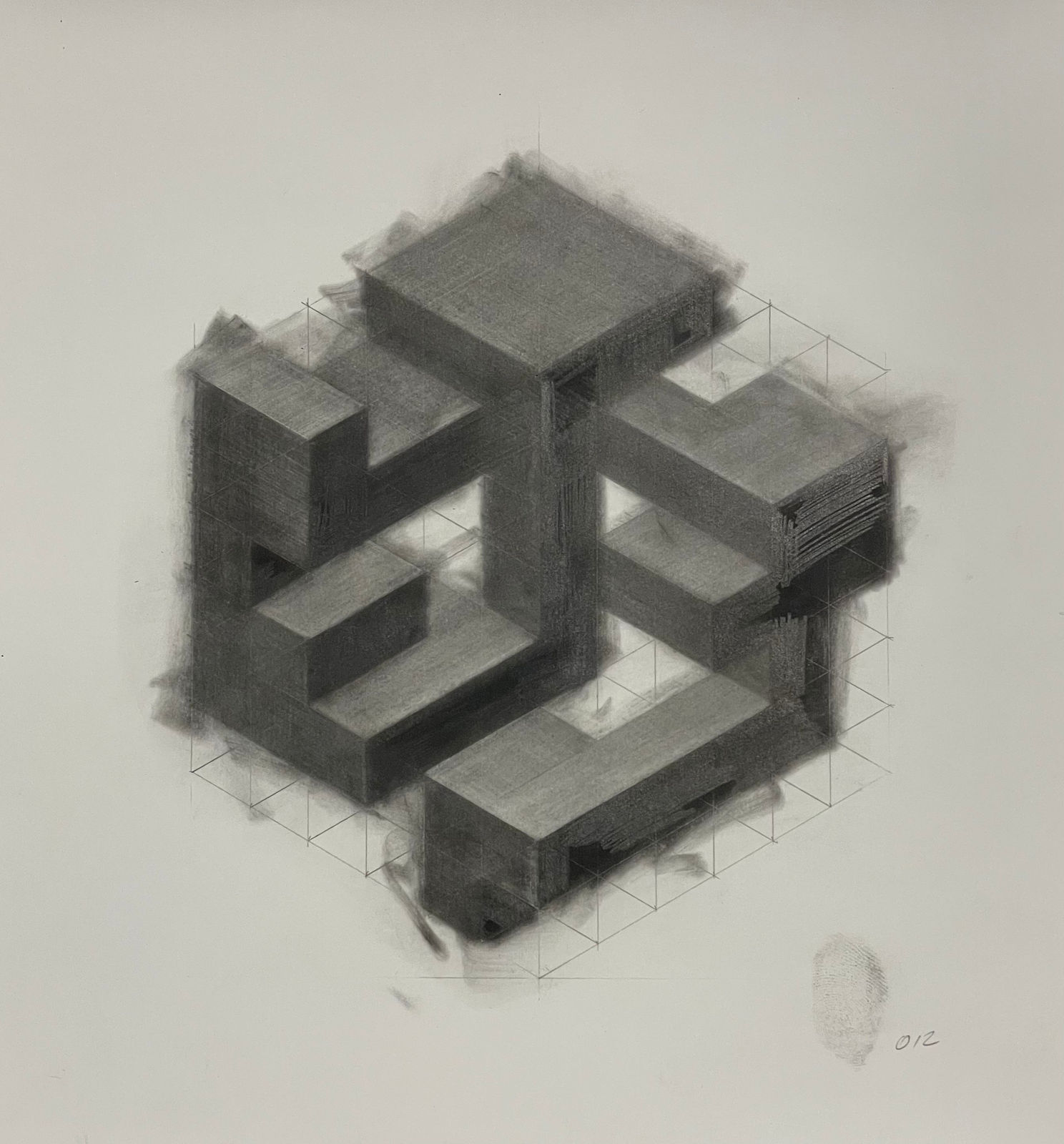 Roger Toledo, Perspectiva 012 (Study), 2024