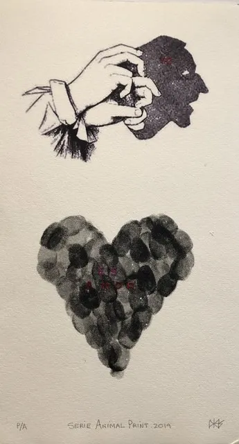 Yamilys Brito Jorge, Animal Series: Yo Es Amor (I Am Love), 2019