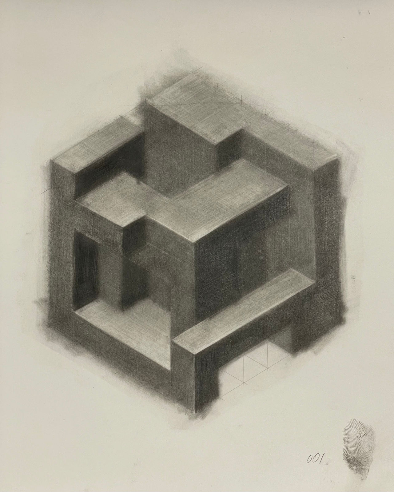 Roger Toledo, Perspectiva 001 (Study), 2024