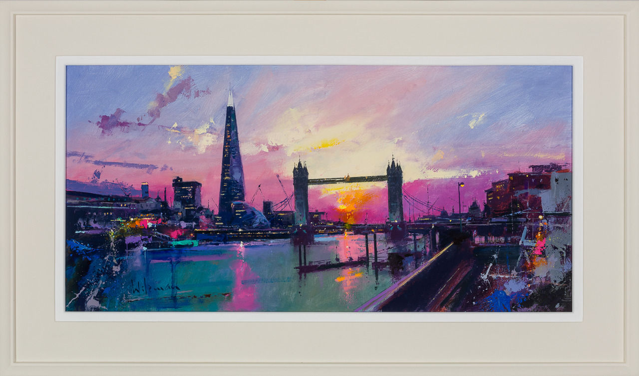 Peter Wileman FROI RSMA FRSA, Dusk on The Thames