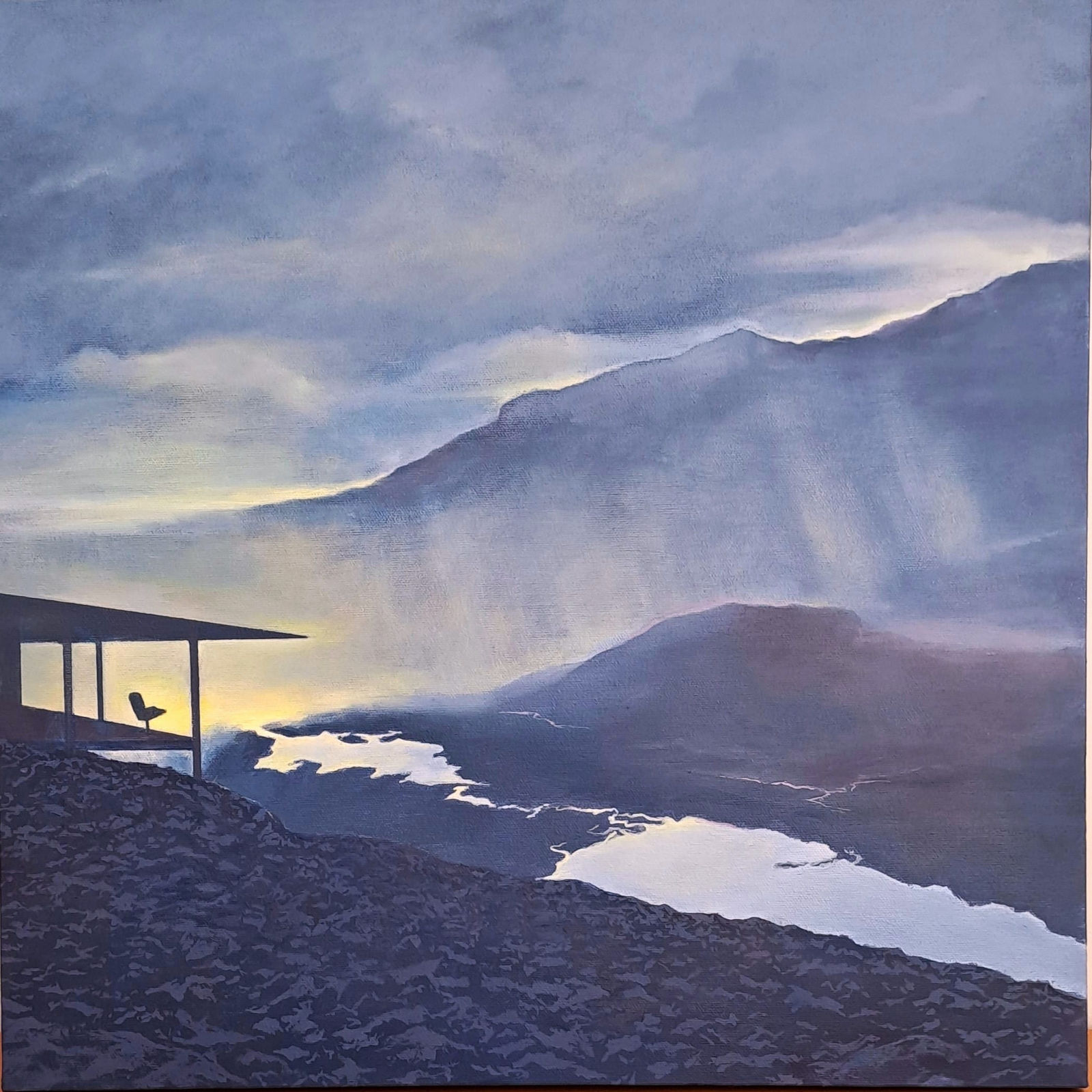 Teresa Lawler RI, Retreat to the Mountains - A View to the Lakes