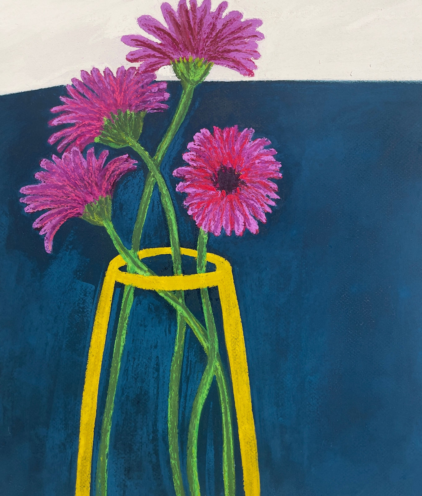 Angela A'Court PS, Yellow Vase