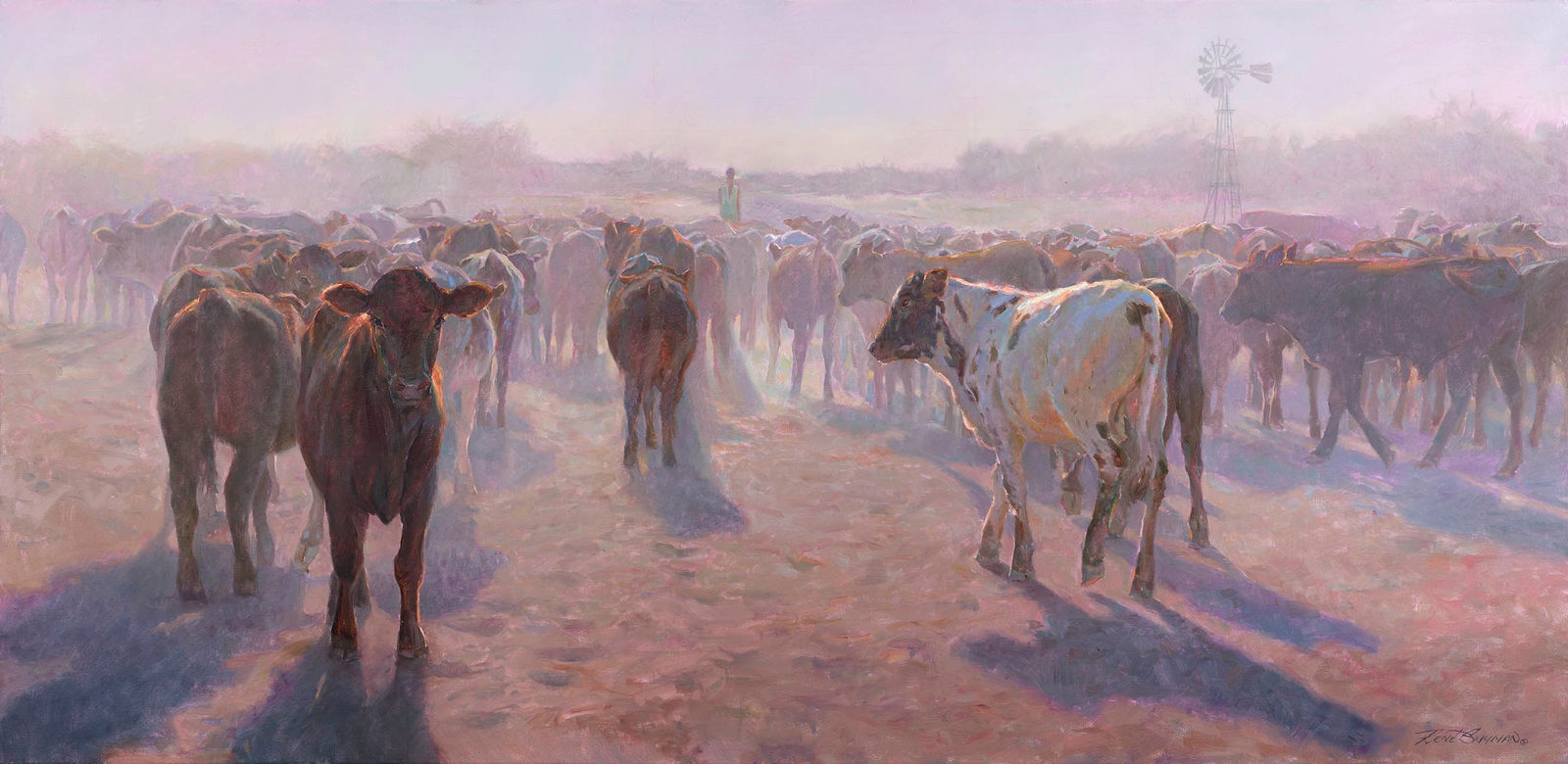 René Snyman, Dusty Road in the Kalahari