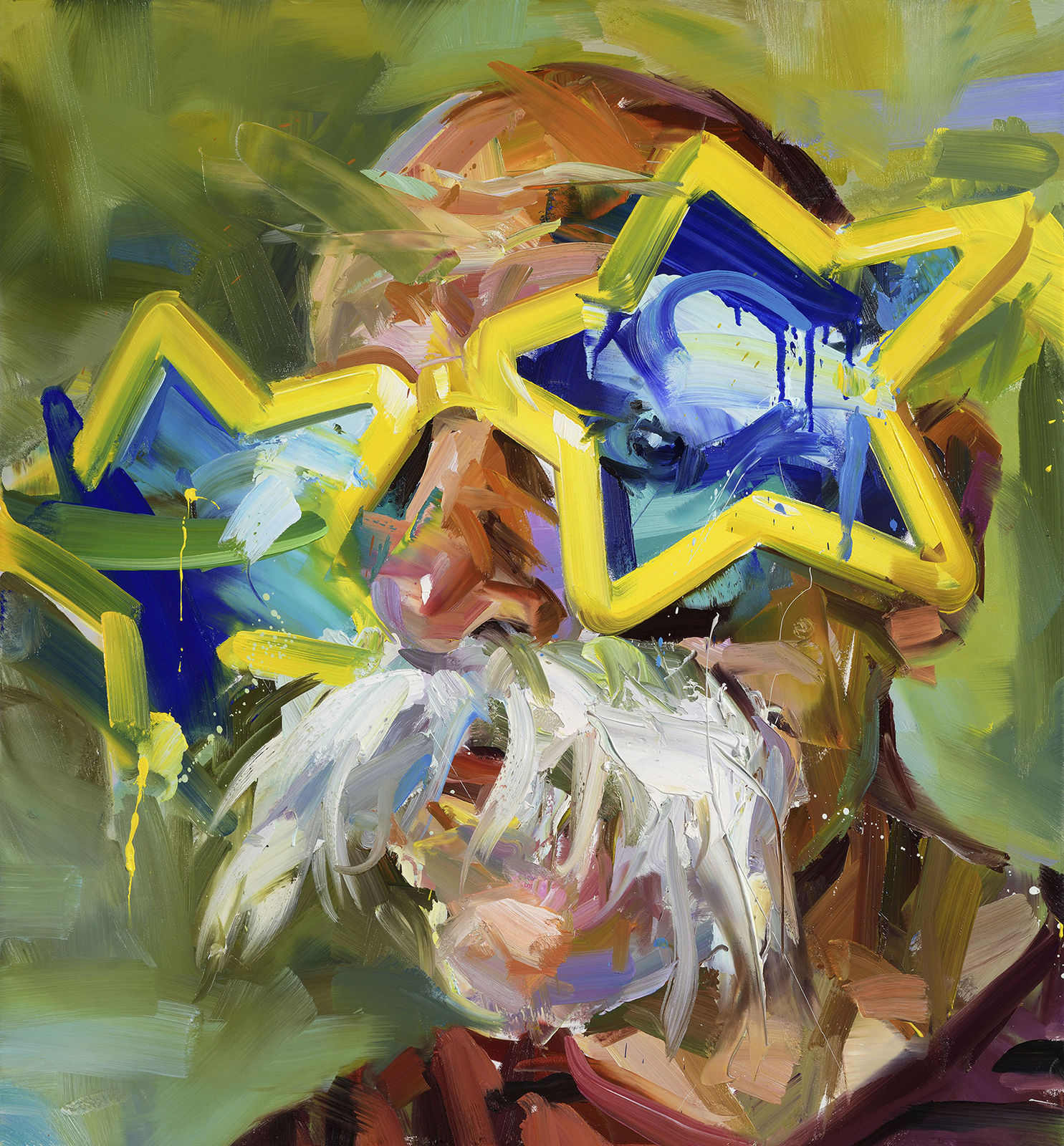 Paul Wright, Self Portrait at 50