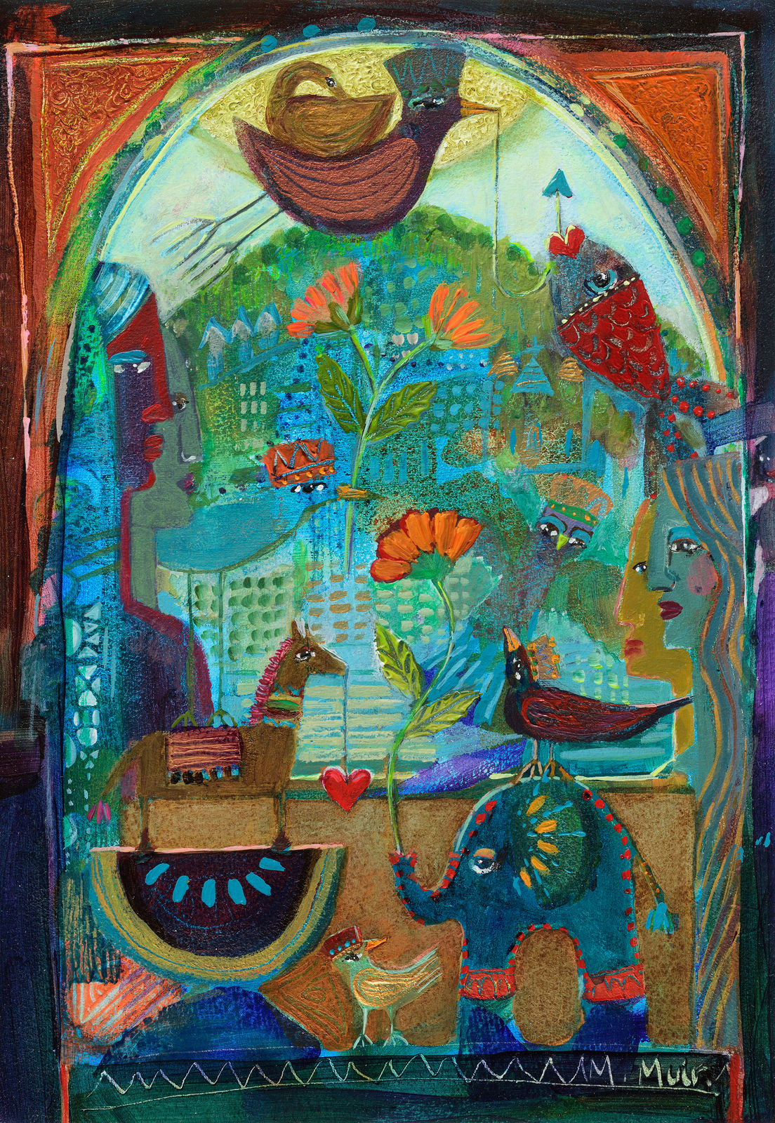 Morag Muir PAI RSW, Creatures of Habit