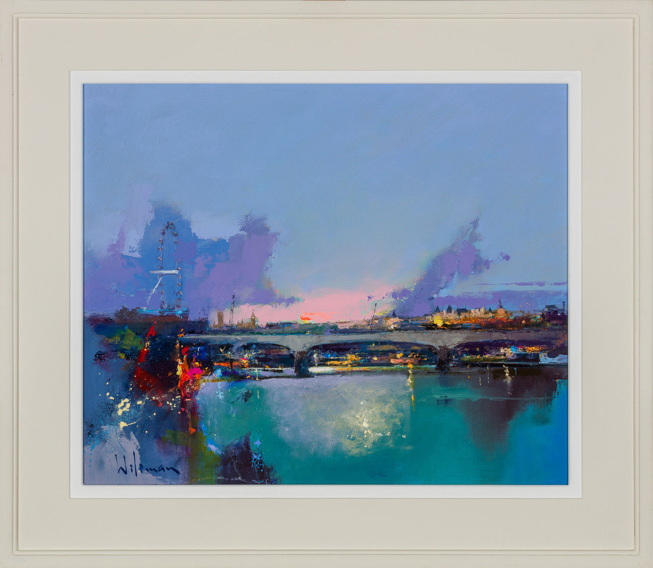 Peter Wileman FROI RSMA FRSA, Late Afternoon Towards Westminster