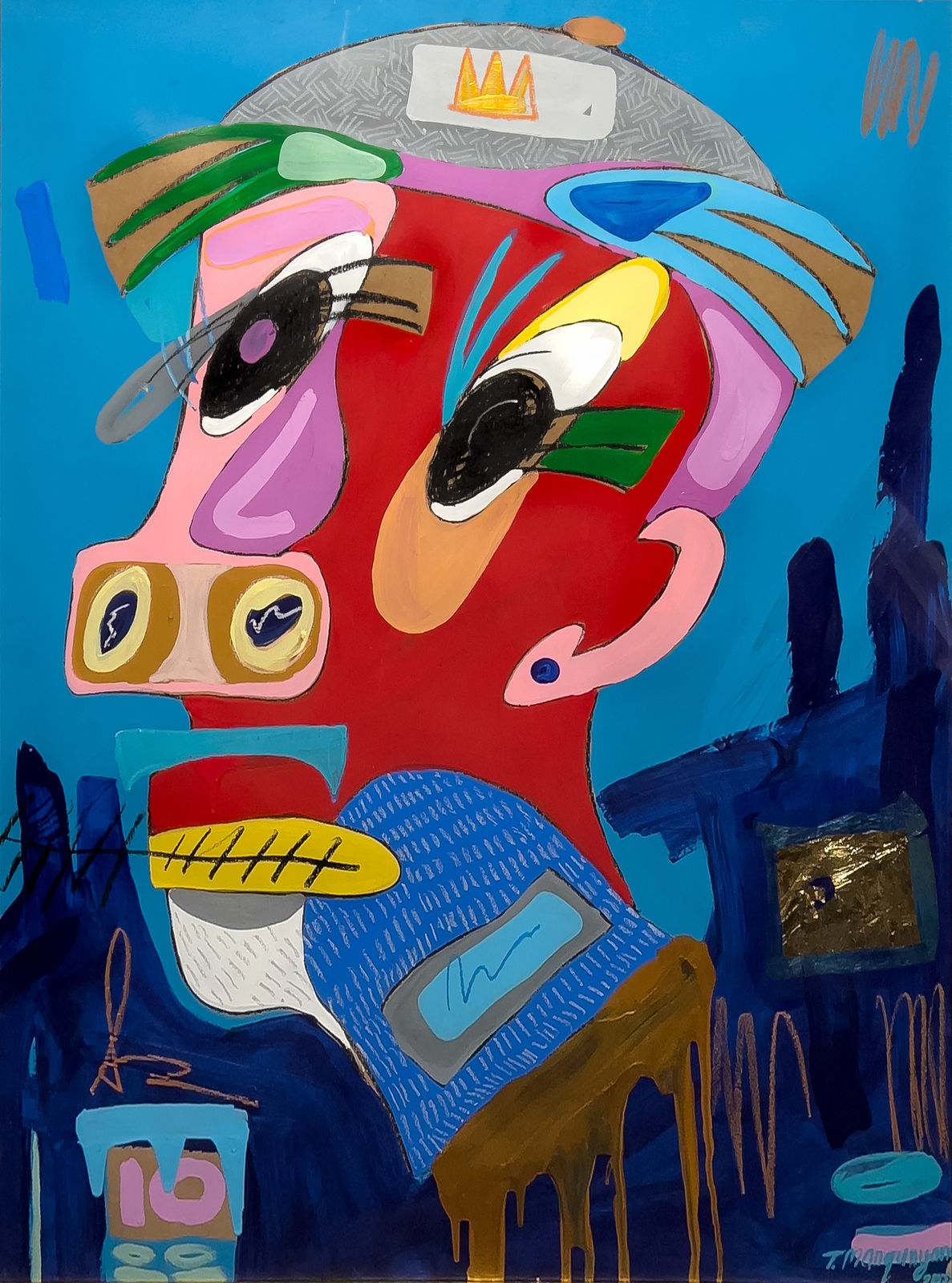 Thembalethu Manqunyana, Shocked on Blue