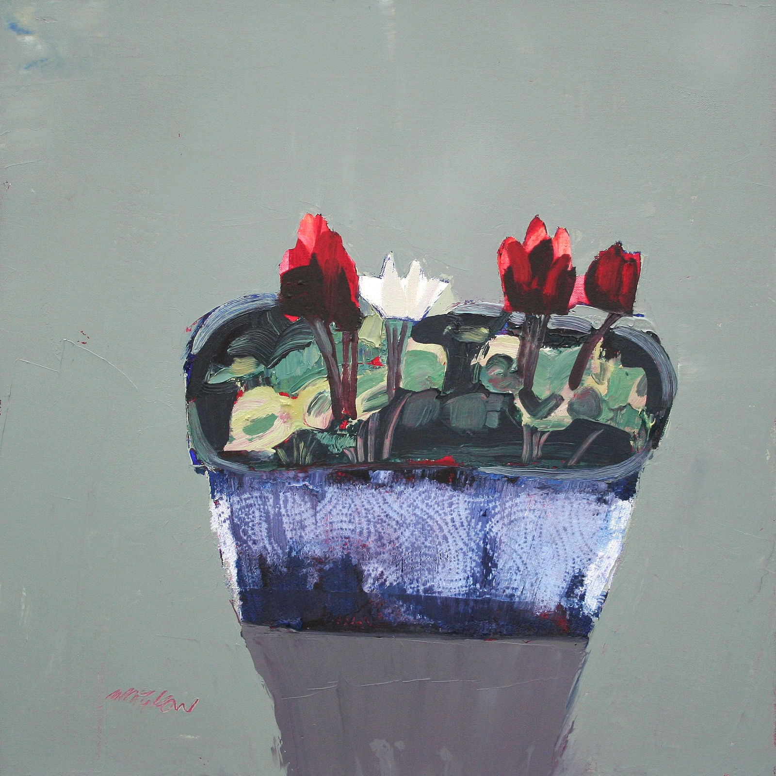 Mhairi McGregor PAI RSW, Cyclamen