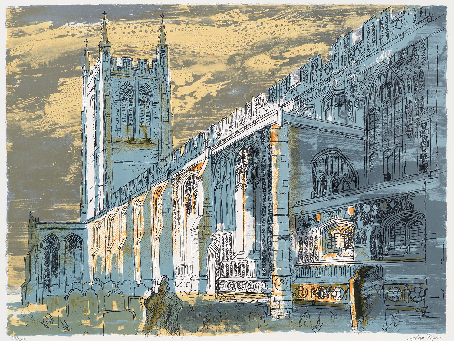 John Piper CH, Long Melford Church (ed. 223/275)