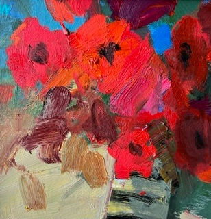 Jacqueline Orr RSW RGI PAI, Poppies