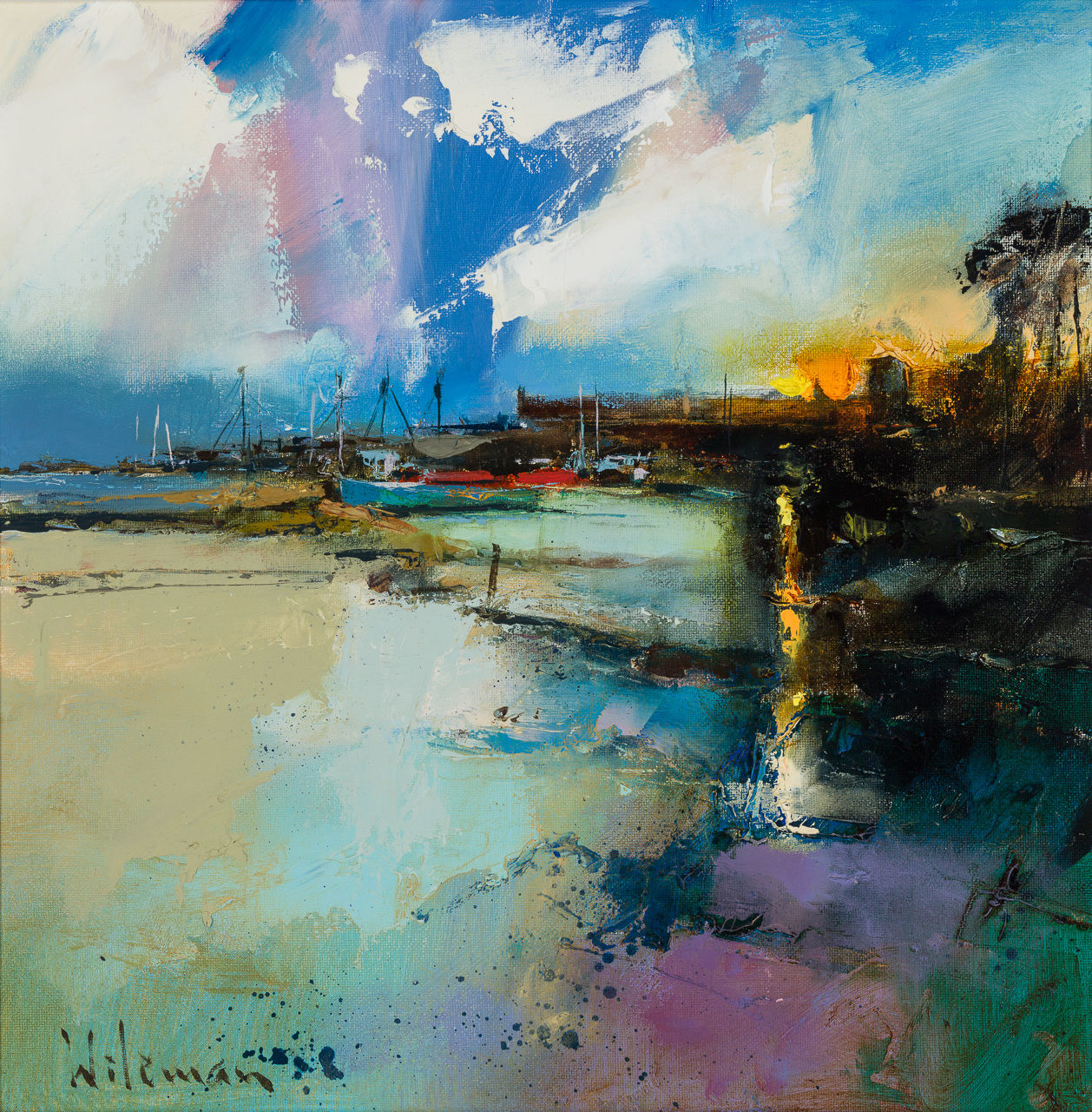 Peter Wileman FROI RSMA FRSA, Brancaster Staithe, Norfolk