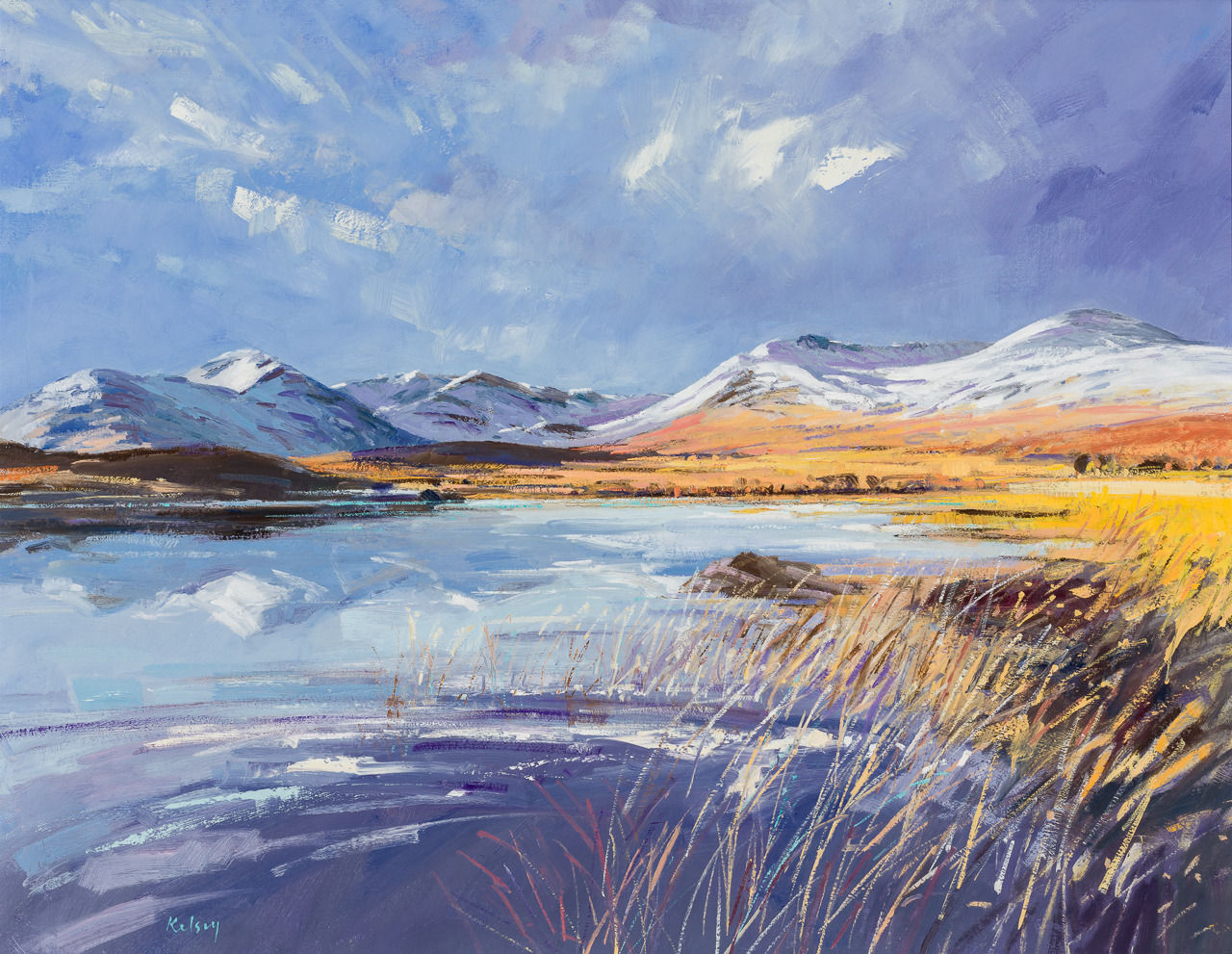 Robert Kelsey DA MUniv PAI FRSA, Rannoch Moor