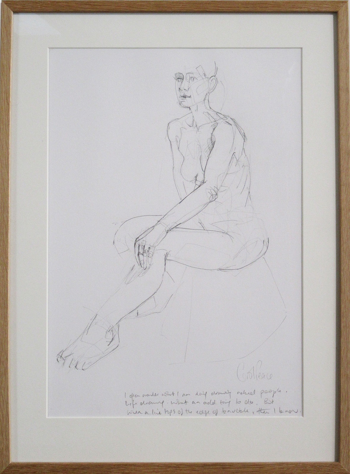 Carol Peace, Seated Woman 1