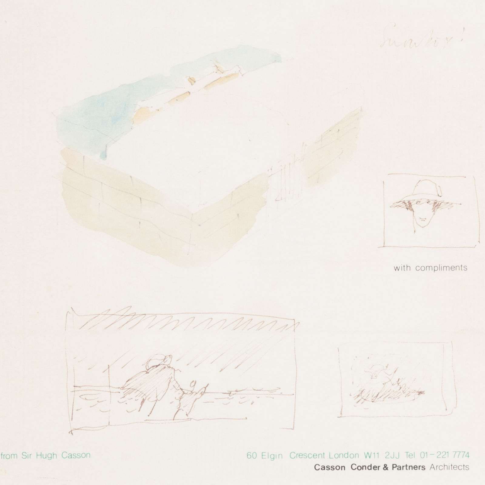 Sir Hugh Casson CH KCVO PPRA, Snow Box