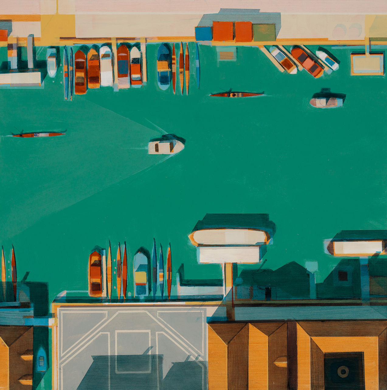 Alasdair Lindsay, Afternoon Sun, Venice, 2022