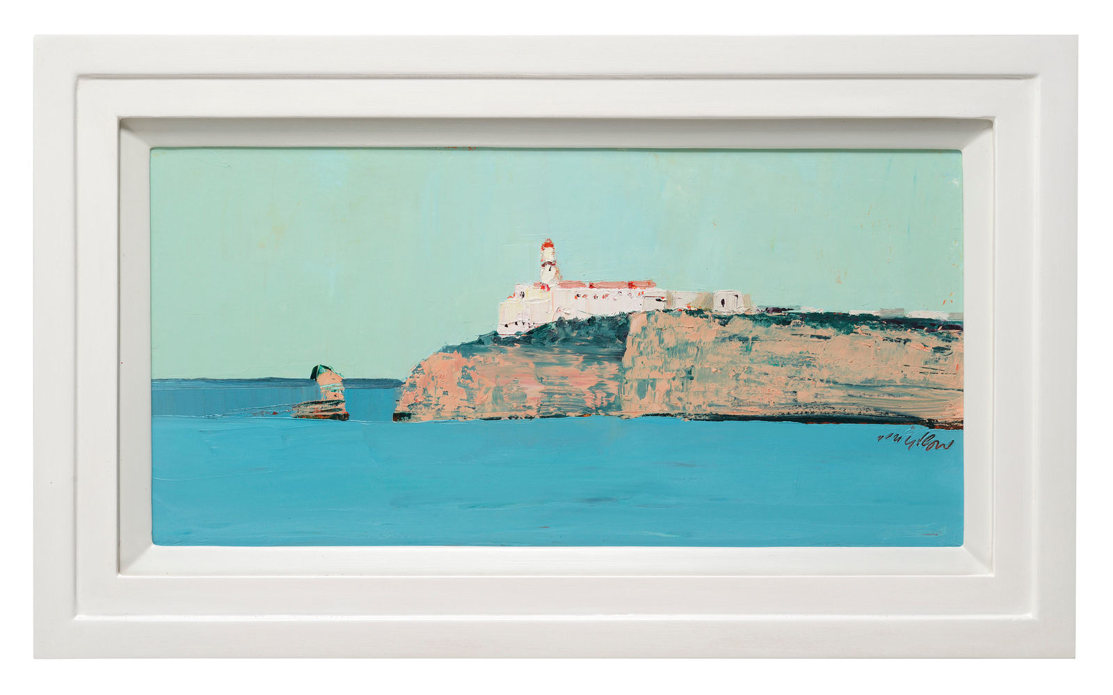 Mhairi McGregor RSW, Farol, Cabo de Sao Vicente