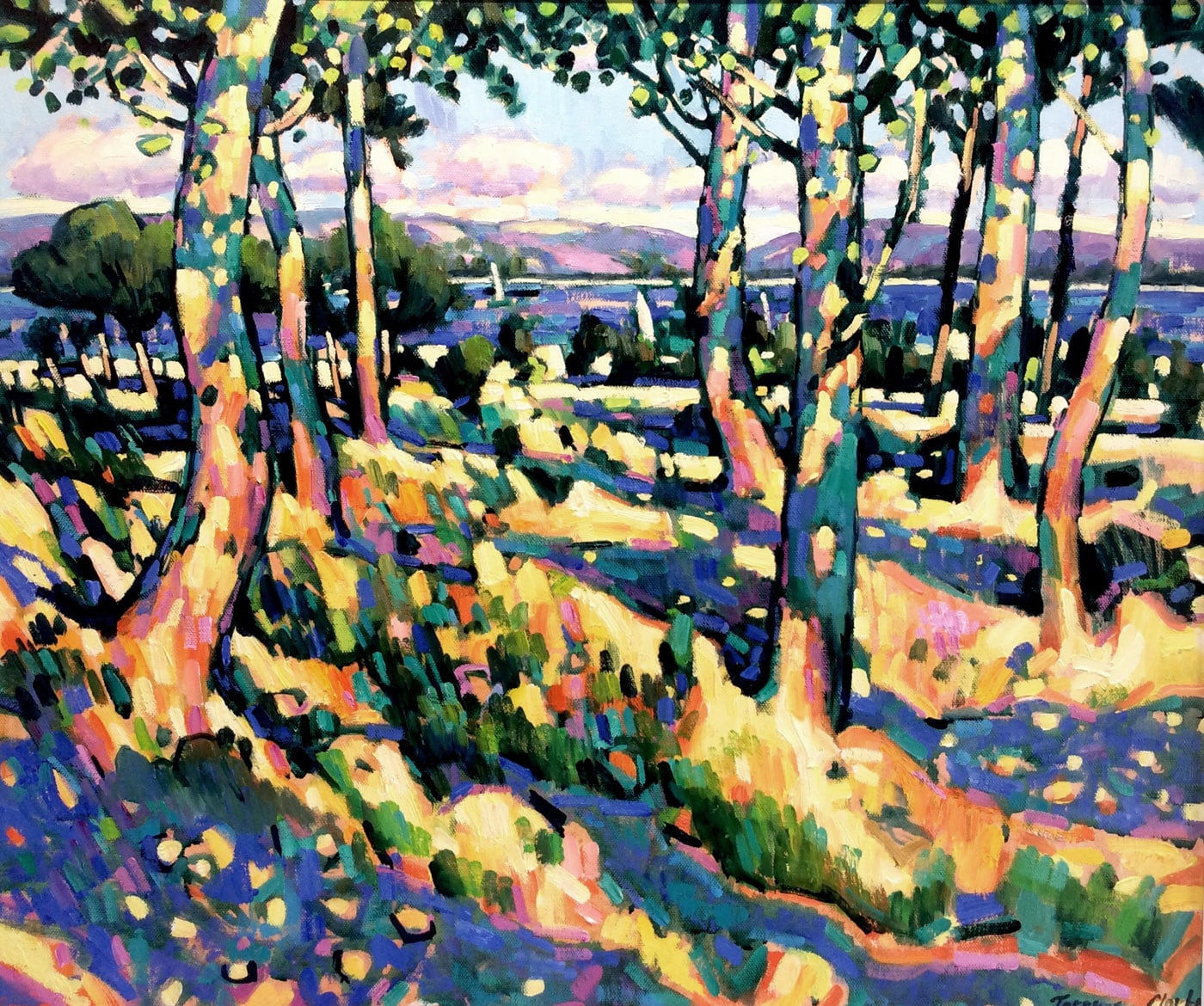 Terence Clarke, Woods by the Lake