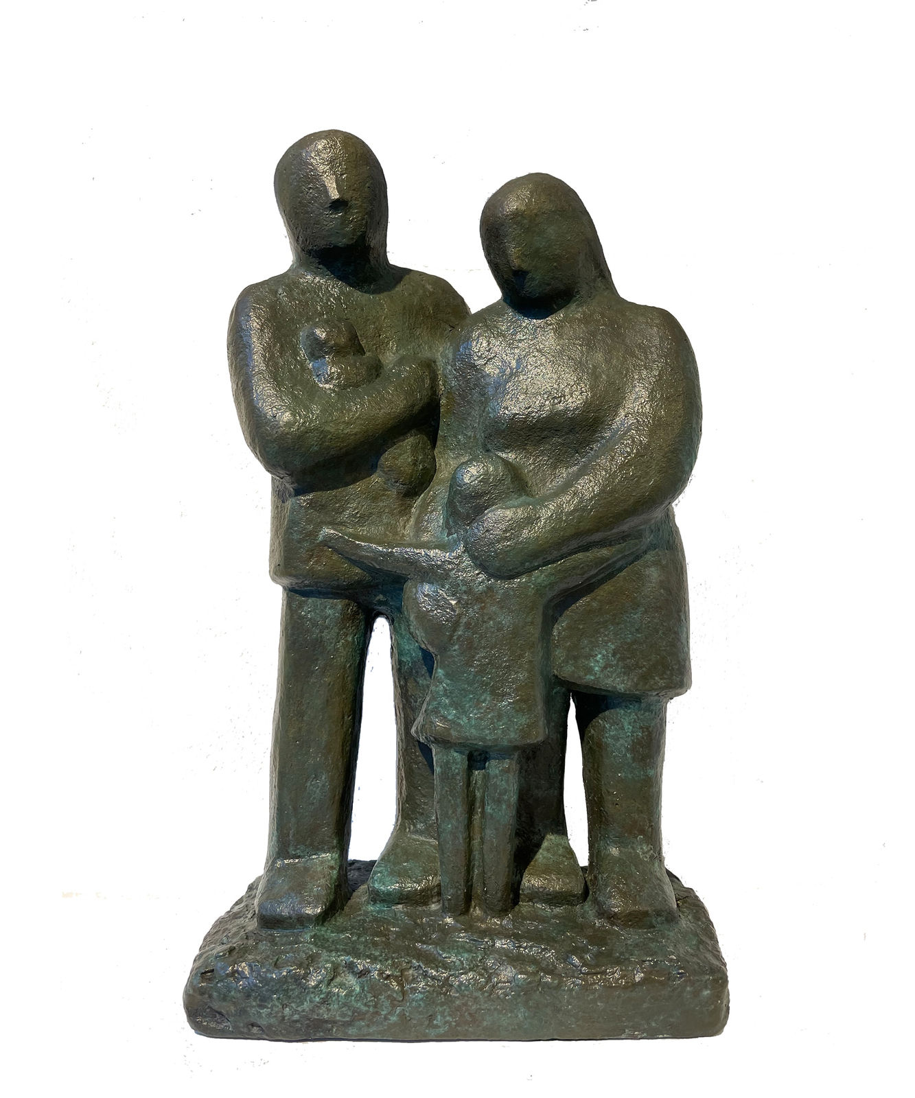 Simon Manby DA(Edin) MA MAFA PAI, A Family, 2021