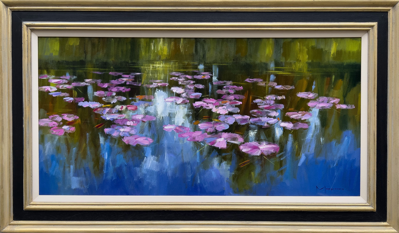 Jack Morrocco DA FRSA, Waterlilies, Shades of Morning