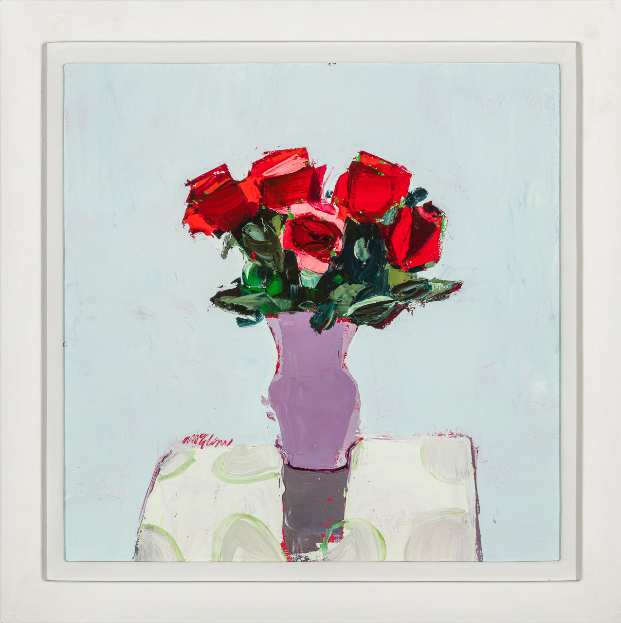 Mhairi McGregor PAI RSW, Red Roses