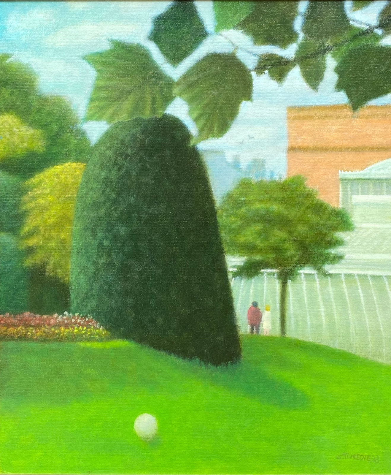 James Tweedie RGI, In The Garden