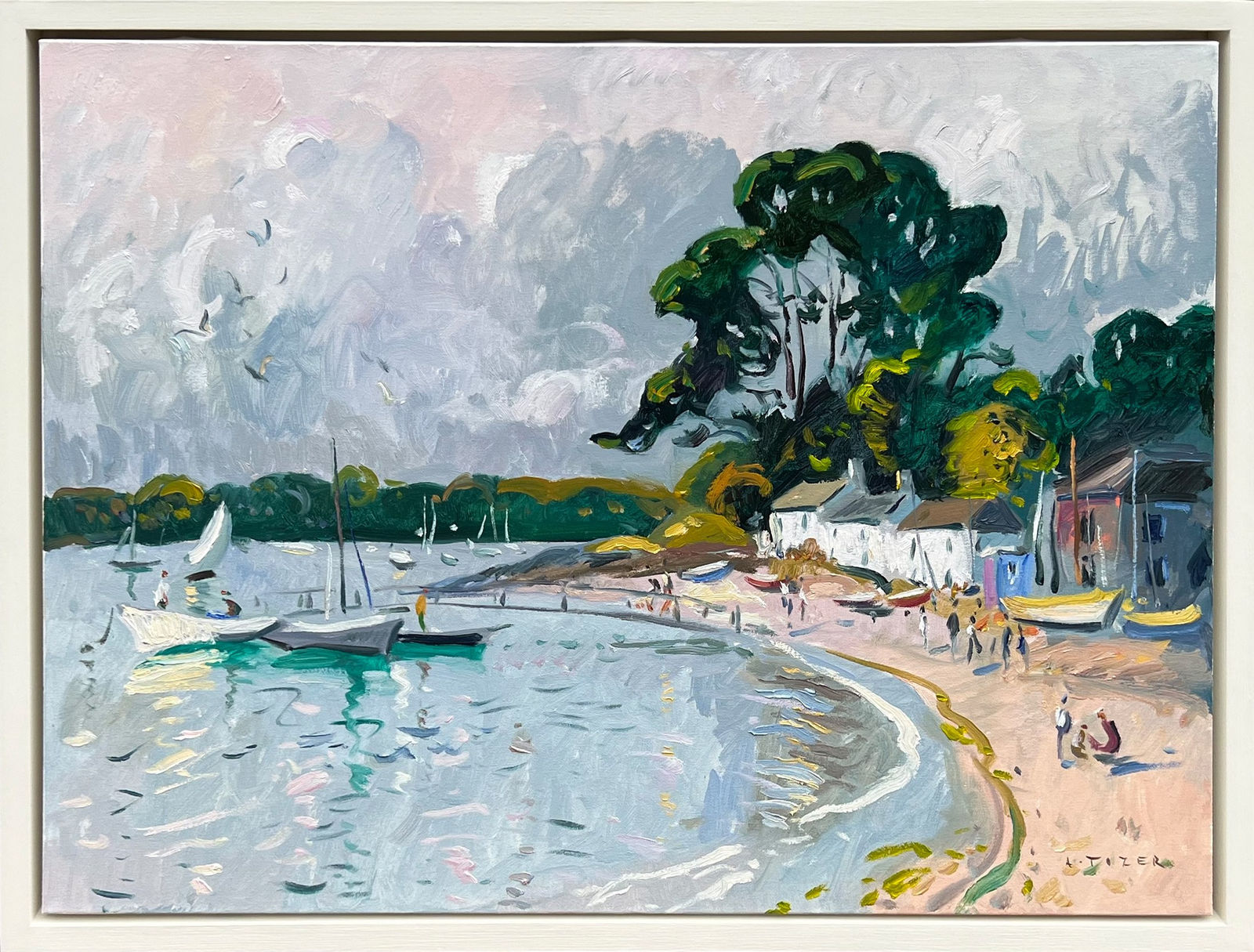 Andrew Tozer, Tranquil Morning, Helford Passage, 2021