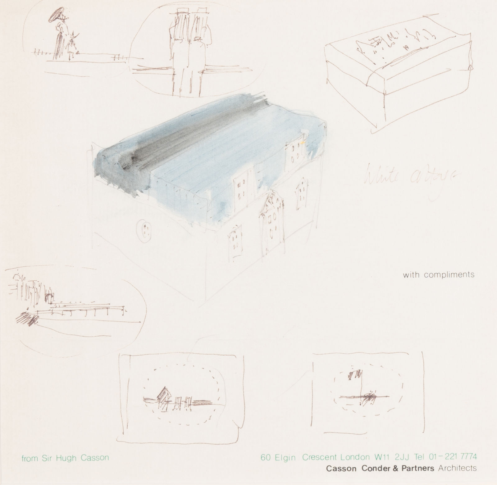 Sir Hugh Casson CH KCVO PPRA, White Cottage