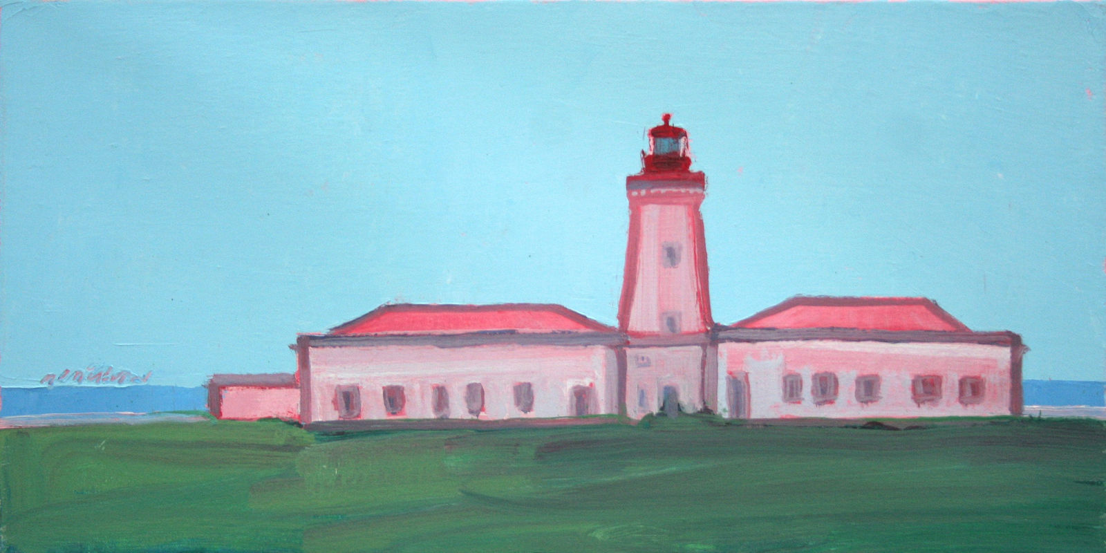 Mhairi McGregor PAI RSW, Farol de Alfanzina