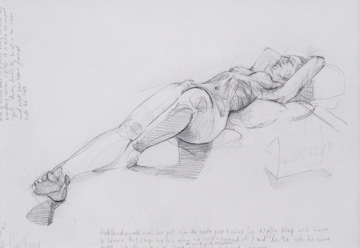 Carol Peace, Laying Woman 1