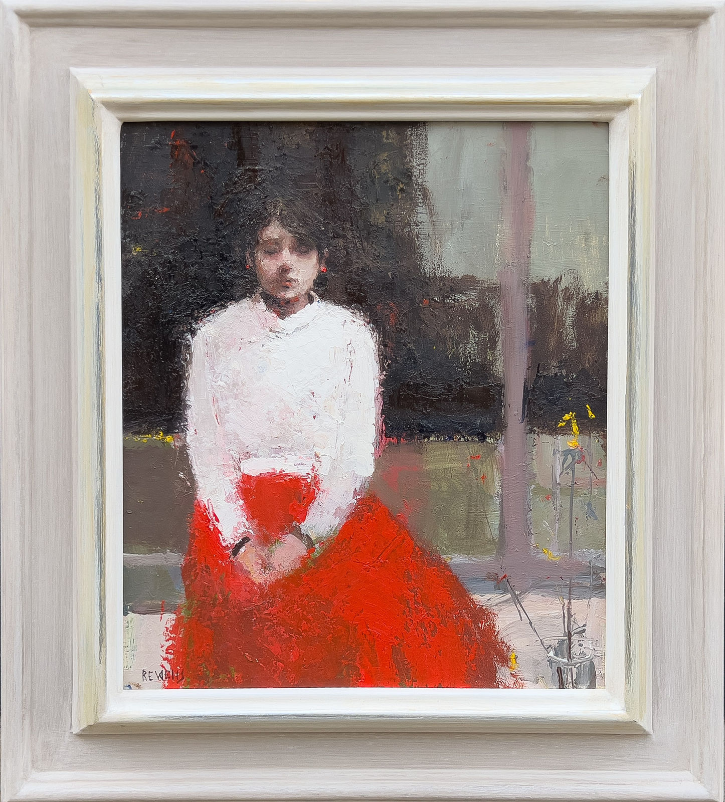 Robert E Wells NEAC RBA, White Top, Studio Model