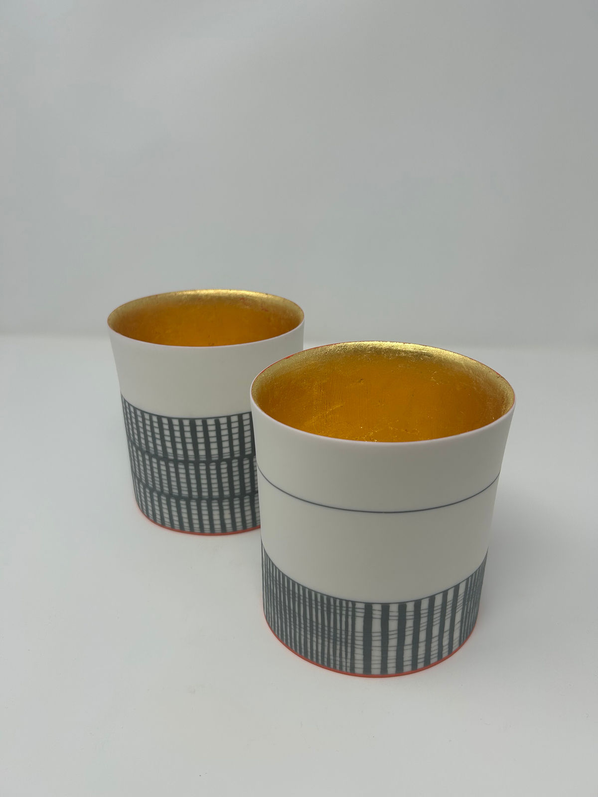 Lara Scobie, Oval Vessel with 23ct Gold Interior II